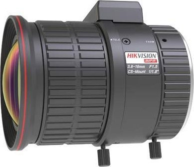 Lentë CCTV Hikvision HV3816D 8MP IR, vario-fokale 3.8 16mm, CS mount, e zezë