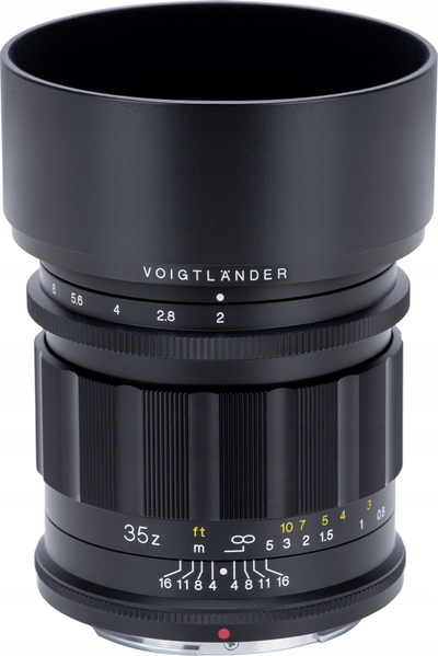 Објектив Voigtlander 35mm f/2 Apo Lanthar II Aspherical за Nikon Z, full frame, рачен фокус, црн