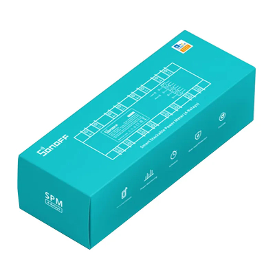 Ndërprerës inteligjent Sonoff SPM-4Relay, 4 kanale, 20A, i bardhë