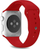 Rrip për orë inteligjente Icon Aw44iconred, silikon, për Apple Watch 44mm, i kuq