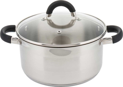 Tenxhere KingHoff, 12cm, 0.5L, e argjendtë