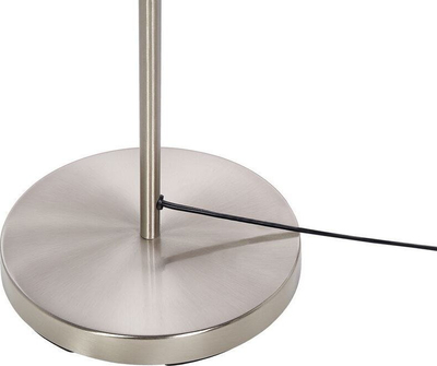 Lampë dyshemeje RAMIS Metal, 3 kupola, metalike, argjendi