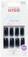Thonj artificialë Kiss Gel Fantasy Long M, 28 copë, efekt xheli, të tejdukshëm