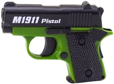 Pistole lodër LeanToys Mini, karikator 8 fishekë, MIX ngjyra