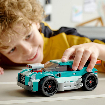 Set lodër Lego Creator Street Racer (31127), 258 elemente