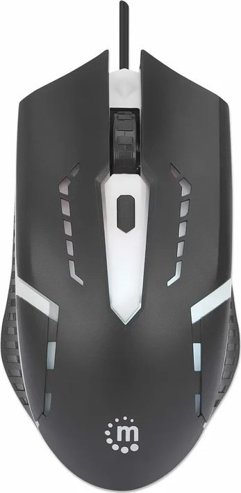 Maus gaming Manhattan 190206, 1500 DPI, USB, me drita RGB