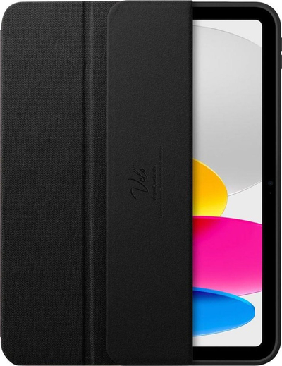 Mbulesë tablet Spigen Urban Fit për iPad 10.9" gjenerata e 10, me mbajtëse Pencil, e zezë