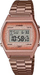 Ora dore Casio Vintage Glitter B640WCG5ADF, digjitale, për femra, rozë