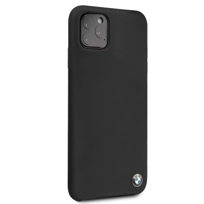 Këllëf telefoni BMW Signature Collection, silikon, për iPhone 11 Pro Max, i zi