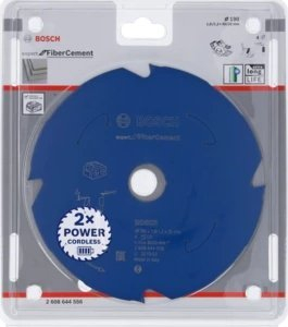 Teh rrethor Bosch Expert for Fibre Cement 2608644556, 190mm, vrimë 30mm, gri