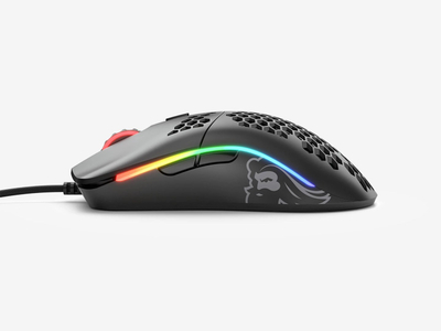 Maus gaming Glorious Model O, RGB, me kabllo, ngjyrë e zezë