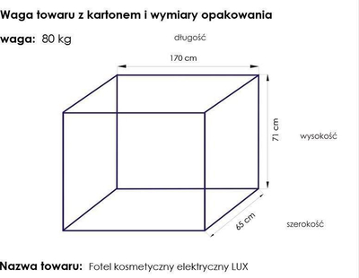 Karrige elektrike kozmetike Activeshop Lux 3M, e rregullueshme, e bardhë me dru faggi