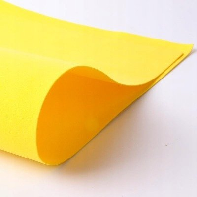 Fletë shkumëze Standard, 20x30 cm, set me 5 copë, e verdhë