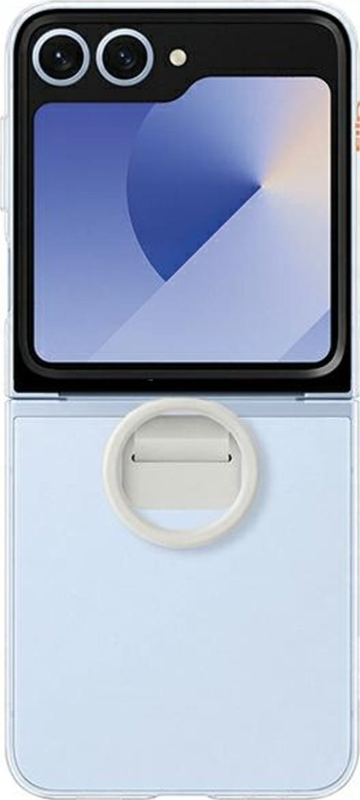 Këllëf telefoni Samsung EF-QF741CTEGWW, 6.7", me unazë, transparent