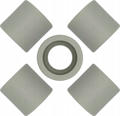 Bashkues PP-R SiGMA-Li Coupling fi 32, set 5 copë, jeshile
