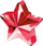 Mbajtëse tullumbacesh Red Star, formë ylli, e kuqe