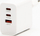 Универзален полнач Powerton ENERGY VOLTIX, 65W, 3 USB порти, бел