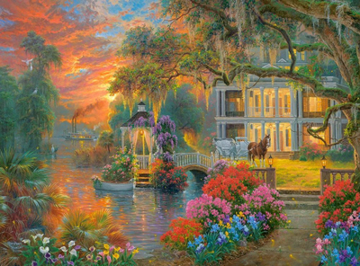 Пазл Castorland Charming Evening, 2000 парчиња, за возрасни, шарен