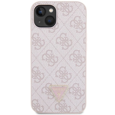 Mbulesë telefoni Guess GUHCP14XP4TDSCPP për iPhone 14 Pro Max, Crossbody 4G Metal Logo, rozë
