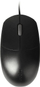 Mouse Rapoo N100, optik 1600 DPI, me kabllo USB, i zi