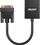Adapter Unitek nga VGA në HDMI, Full HD, 15cm, i zi