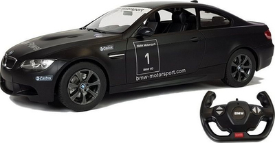 Makinë me telekomandë Rastar Auto R / C BMW M3, e zezë