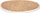 Mbulesë tavoline Kinvara Woven Esparto, rrumbullake Ø35 cm, bezhë
