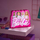 Llambë dekorative Barbie LED Light Group, 16cm, me bateri, rozë