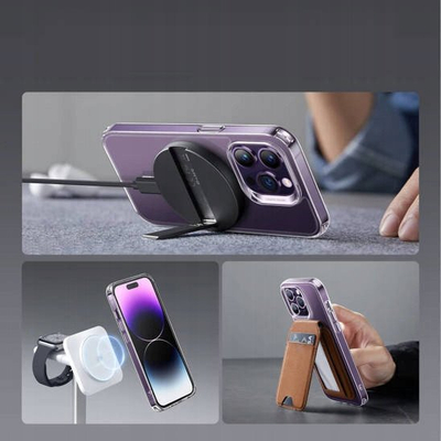 Mbulesë telefoni MagSafe për Apple iPhone 16 Pro, TPU, e tejdukshme