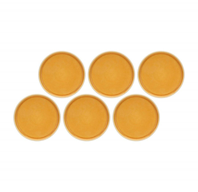 Set pjata sallate Lumarko Rose&amp;Tulipani Arpeggio, 6 copë, 21 cm, portokalli
