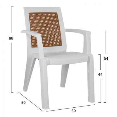 Set Tavolinë me 4 karrige HM11459