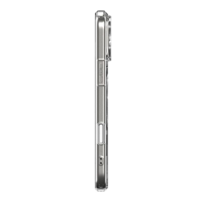 Mbrojtëse telefoni Spigen Ultra Hybrid T MagSafe, iPhone 17 Pro, transparente, e bardhë