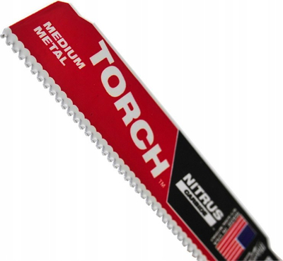 Teh sharre reciproke Milwaukee TORCH Nitrus Carbide, 6", 10 TPI, i kuq