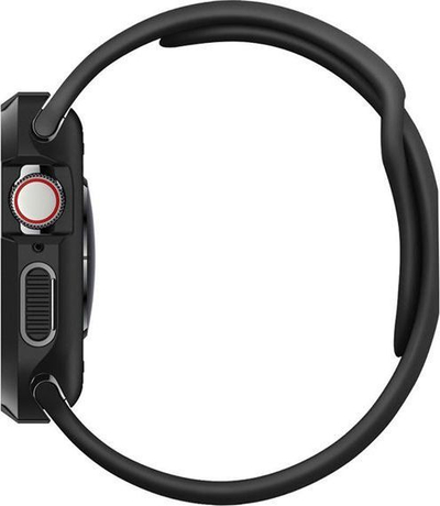 Këllëf Rugged Armour për Apple Watch Seria 4, 44mm, i zi