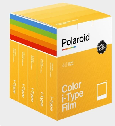Film fotografik Polaroid Color I-Type, 5 copë