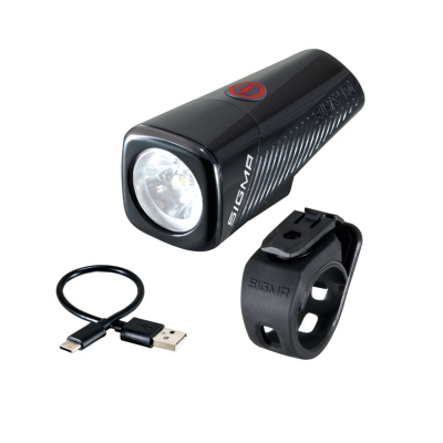 Dritë për biçikletë Sigma Buster 150, 150 lumens, USB C, e zezë