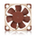 Ftohës Noctua NF A4x10 PWM, 4 cm, i kuq / bezhë