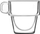 Set filxhanësh espresso termikë Vialli Design Senso, 6 copë, 150 ml, transparentë