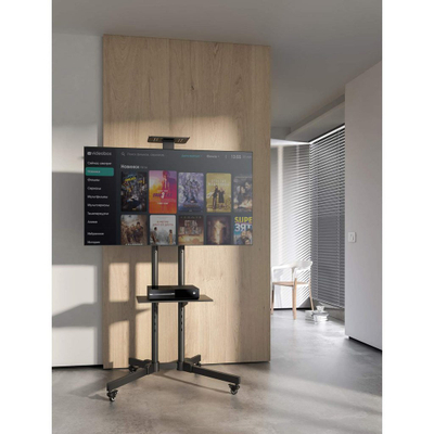 Mbajtës për TV dhe monitor Manhattan, 37-65", VESA 200x200 - 600x400mm, 40kg, i zi