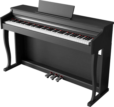 Piano digjitale Kruger&amp;Matz KMDP-155, tastierë 88 taste, 3 pedale, e zezë