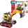 Lodër ndërtimi eskavator Assembly Alloy Toys, 186 pjesë, metal, shumëngjyrëshe