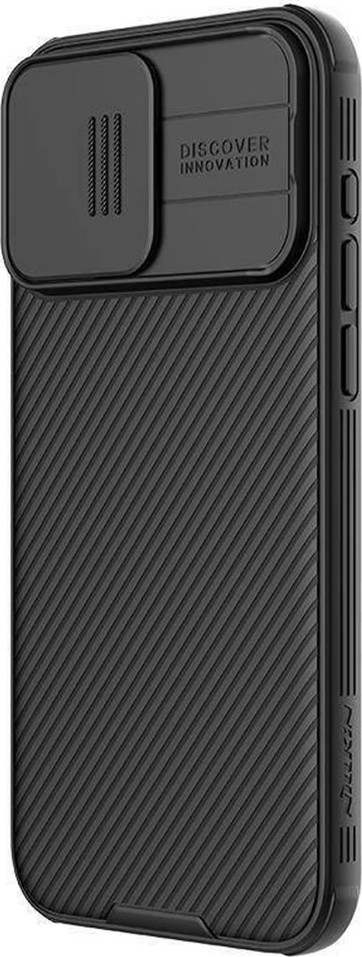 Mbulesë telefoni Nillkin CamShield Pro Magnetic, për iPhone 15 Pro, MagSafe, e zezë