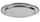 Tepsi ovale Heinner, çelik inox, 55x38x2.5 cm, argjend