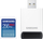 Kartë SDXC Samsung PRO Plus, 256GB, CL10 me card reader, e bardhë
