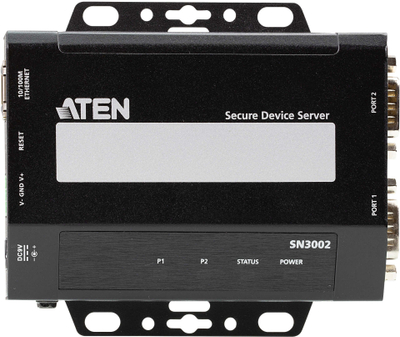 Server serial Aten SN3002, 2 porta RS-232, Ethernet, i zi