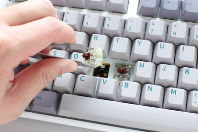 Tastierë Ducky One 3 Mist, Cherry MX Red, US