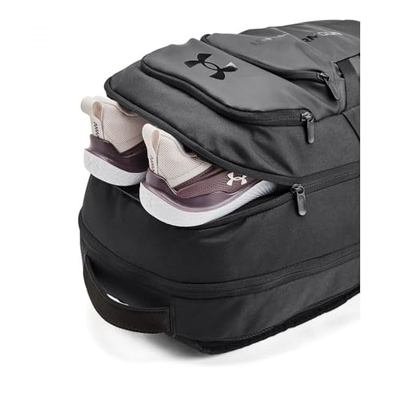 Çantë shpine Under Armour UA Hustle 6.0, për laptop 16", 29L, e zezë