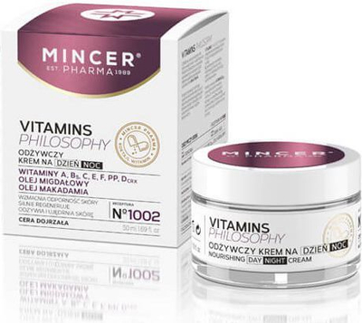 Krem dite dhe nate Mincer Vitamins Philosophy Nr.1002, 50ml