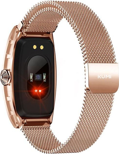 Smartwatch Kumi K18, 1.04", matje shëndeti, ngjyrë ari