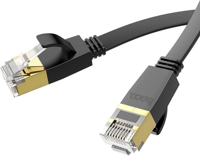 Kabllo rrjeti Hoco US07 General, 1m, CAT6, i zi